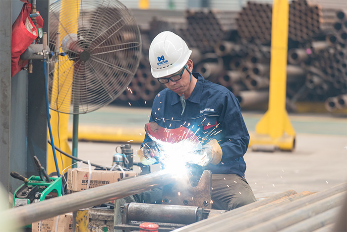 海门网架焊接车间